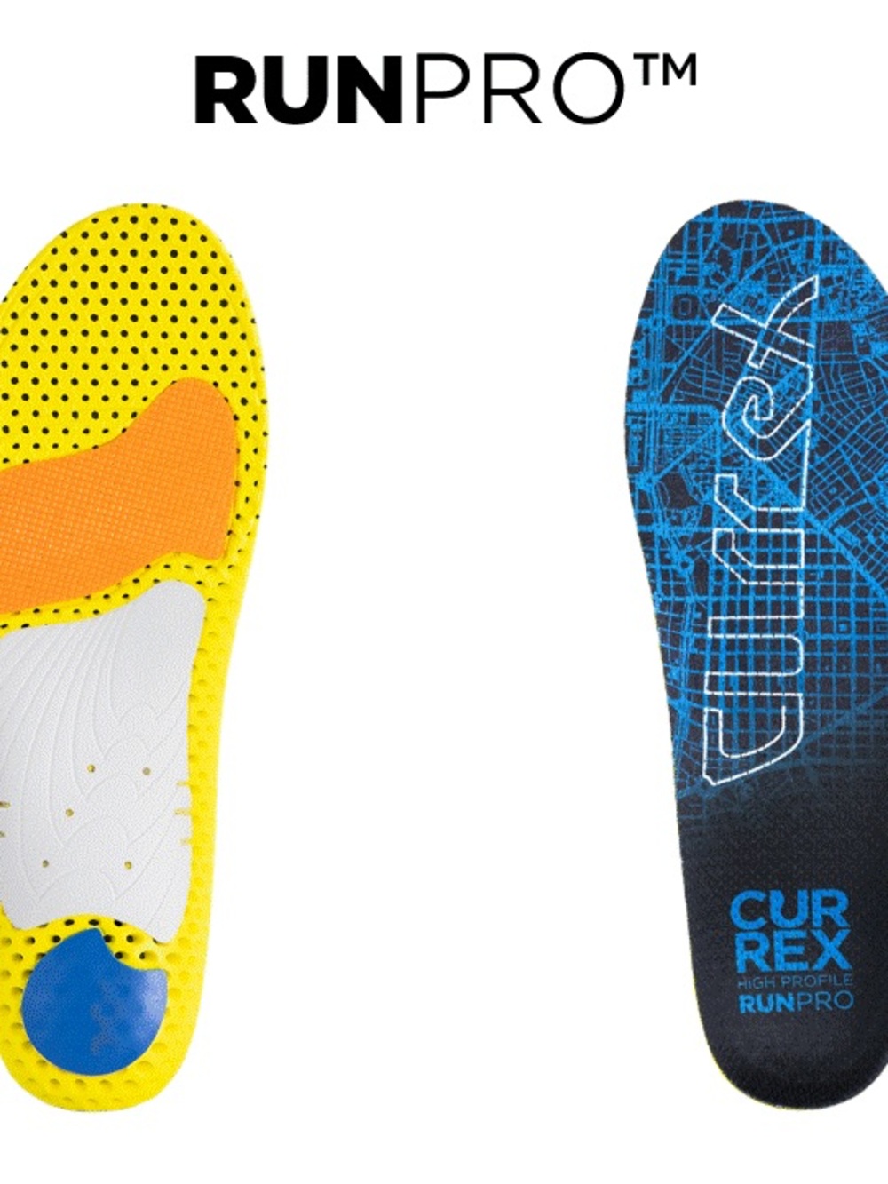 RunPro Currex High Profile Insoles XS